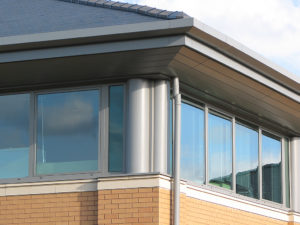 aluminium bespoke column casings beam casing shrewsbury business park