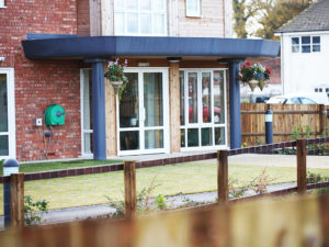 conceal round column cladding mollington care home