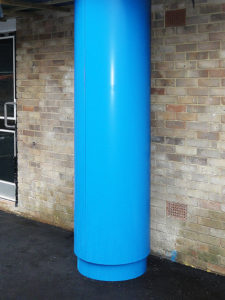 conceal aluminium round column casings